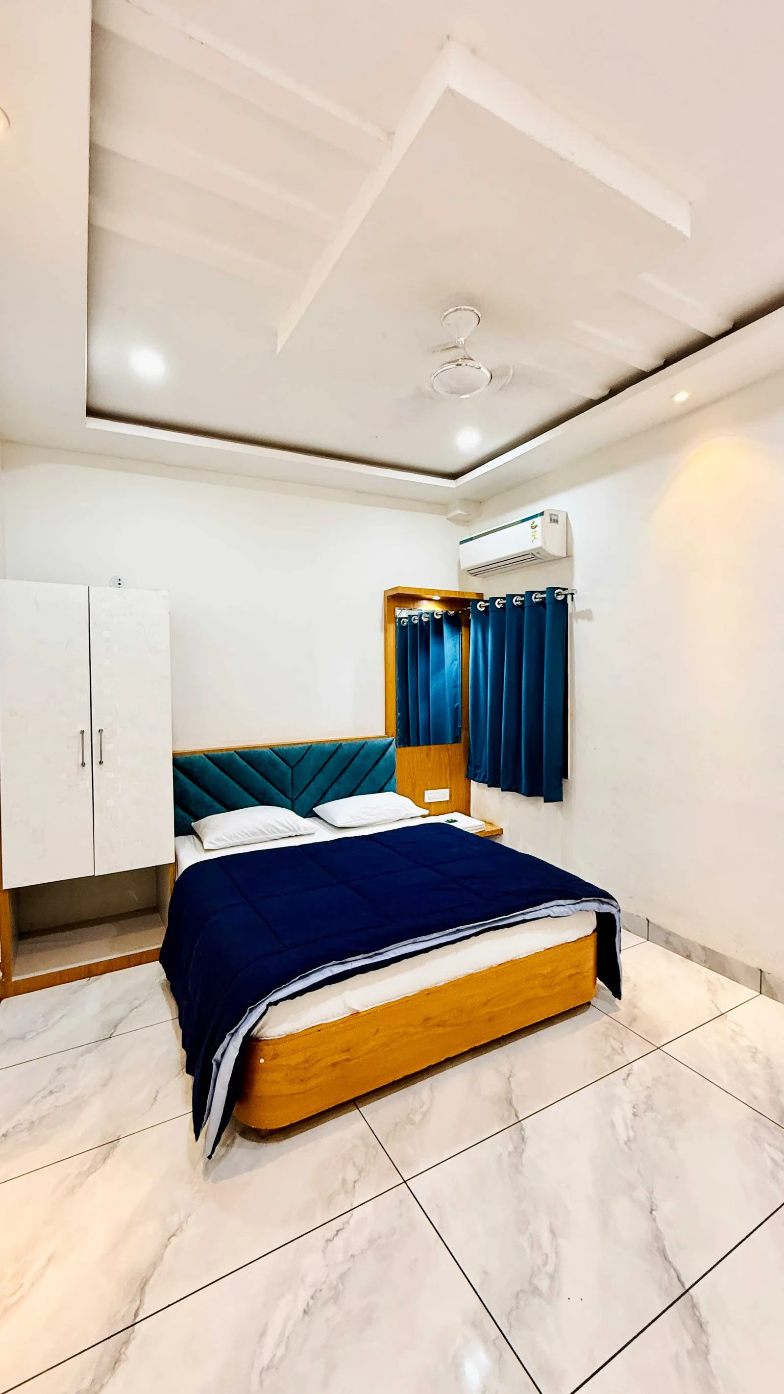 Double Bed Room Cozy Interior